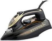 Steam Generator Iron，Electric Iron for Home Use, Multifunctional Anti Drip Automatic Power-Off, Black Gold Fashionable Color Matching, 3200w High-Power and Efficient Ironing of Clothes