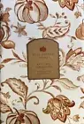 Well Dressed Home Orange Pumpkin Jacobean Tablecloth 70” Round Indoor Outdoor