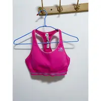 在飛比找蝦皮購物優惠-adidas粉紅色運動內衣/高強度運動內衣 L號