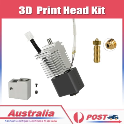 CREALITY Print Head Kit Ender-3 V3 SE 3D Printer 0.4mm Brass Nozzle Heat Block
