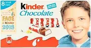 Kinder Chocolate Mini Treats (8 per Pack - 100g) - Pack of 2