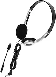 GRIRIW School Supplies Headphones for Kids Sleek On-Ear Wired Headphones for Computers Phones and Tablets
