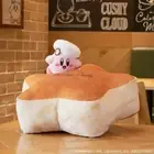 Kirby of the Stars 2022 Kirby Café Fluffy Pancake Cushion Japan Rare Plush