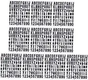 10Sheets Self Adhesive Vinyl Alphabet Letter and Number Stickers for Crafting Mailbox Address Signs Durable Versatile for Scrapbooking and Home Decor