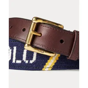 美國代購 Polo Ralph Lauren Braided Calfskin Belt 商務 休閒款皮帶 小牛皮