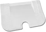 [XVXUOU] Uphill Ramp Spare Parts Compatible with Roborock Q revo/Q revo S/Q revo Pro/Q revo Plus/Q revo MaxV/Q revo Master Robot Vacuum Cleaner Base Station Bracket Ramp Plate Accessories (A (White))