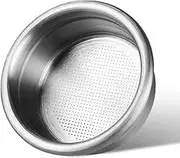 Proxima Direct 58MM Portafilter Filter Basket 2 Cups Stainless Steel Filter Sieve Basket Fits 58MM Bottomless Portafilter Compatible with Espresso Machines