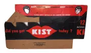 Vtg Kist Kola Paper Soda Bottle Carton Atlanta Paper Co New Old Stock Holds 12