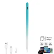 Universal Capacitive Stylus Pen with Magnetic Attachment Compatible with iPhones Androids and iPads-Green