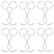 25 Pcs Stainless Steel Hook Floor Drain Remove Lifting Hooks Shower