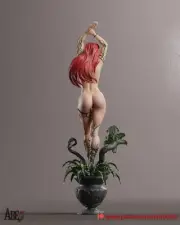Poison Ivy NSFW (1) Unpainted 1/6 resin model kit and base abe