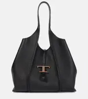 [Tod's] Tod's Timeless Medium leather tote One Size black