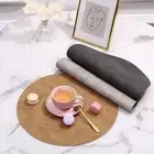 Anti Slip Placemats Round Coaster Creative Dining Table Place Mats Hotel
