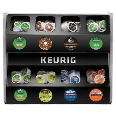 Keurig Premium 8 Sleeve K Cup Pod Home Office Merchandiser Storage Rack Coffee