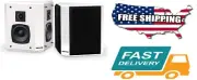 2 Way Home Music Audio Bipolar Surround Speakers Wide Dispersion Surround Sound