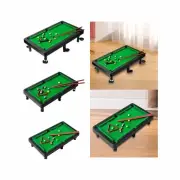Mini Tabletop Pool Set Billiards Game Interaction Toy Miniature Pool Table