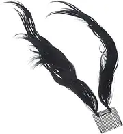 Healeved Messy Bun Hair Comb Attachment for Women Natural Synthetic Hair Toppers Ponytail Wig Extension for Effortless Styling