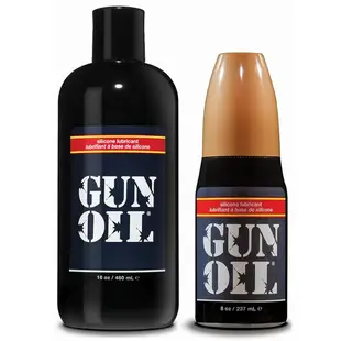 【16oz/8oz】美國 GUN OIL 高級矽性潤滑液(KY,尻槍,情趣用品,潤滑劑)