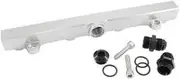 Aeroflow Mitsubishi 4G63 EVo 4 to 9 Fuel Rail -10Orb Silver - AF64-2221S