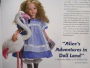 8pg Alice In Wonderland Doll History Article / SURVEY OF ARTISTS / Herbst