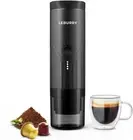 Portable Espresso Machine - Travel Espresso Maker for Both Coffee Ground & Capsu