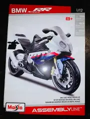Maisto Assembly Line BMW S1000 RR Die Cast Metal 1:12 Scale Model Kit NEW