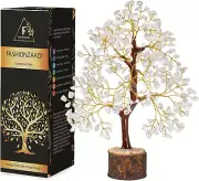 Clear Quartz Crystals, Feng Shui Tree, Gemstone Tree - Spiritual Décor, Chakra S