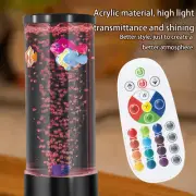 11'' LED Bubble Lamp Colour Changing Novelty Light Fish Water Tube Sensory Light