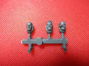Warhammer 40k Space Marine Devastator Sergeant Bare Heads x3 Bit Box