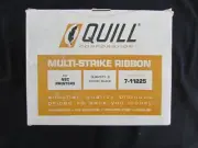 NOS 6-PK CORRECTIBLE MULTI-STRIKE BLACK RIBBON - NEC PRINTERS - QUILL #7-11225