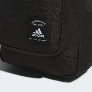 【adidas 愛迪達】斜背包(IK7293 運動背包 斜背包 輕量 黑)
