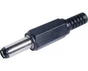 2.5mm DC Power Line Plug (9.5mm)