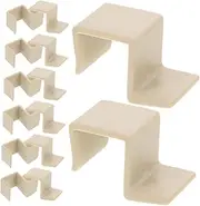 VICASKY Crib Bed Riser Kit with Plastic Hooks Storage Board Brackets for Bed Frame