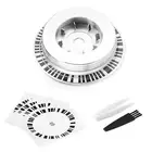 Silver Coffee Capsule Adapter for Nespresso Reusable G-Cup for Vertuo