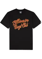 Billionaire Boys Club Script Logo-print Cotton T-shirt - Black L