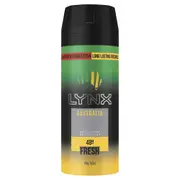 Lynx Deodorant Aerosol Australia 165ml