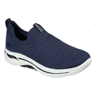 Skechers 鞋子專門為女性步行步行 --124409- 納維超柔軟輕巧, 護墊支持平穩的力量