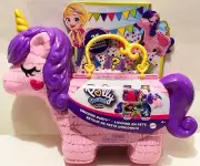 New Mattel Polly Pocket Micro Unicorn Party Girls Toys Playset 25 Surprises