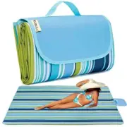 Large Picnic Blanket Beach Blankets80X60 Inch Sandproof Beach Mat for 3-5 Adu...