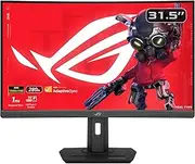 ASUS ROG Strix XG32WCMS USB Type-C Gaming Monitor – 32-inch (31.5 viewable) 2560x1440, Curved, 280Hz (Above 144Hz), 1ms (GTG), Fast VA, Extreme Low Motion Blur Sync, USB Type-C, Tripod Socket, HDR
