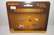 Bachmann O Scale Dogs with Fire Hydrant #33158 NIP