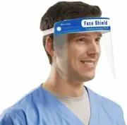Safety Face Shield Clear Full Cover Tool Mask Anti-fog Eye Helmet