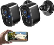 Security Camera -1080P Indoor & Outdoor Security Wireless Camera,Battery Powe...
