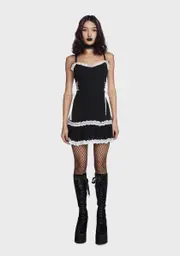 [Widow] Holy Devious Doll Knit Mini Dress
