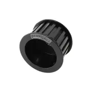 Aeroflow Brand Alternator Glimer Drive Pulleyonly- Hard Anodised Black