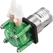 Labymos DC 24V Dosing Pump Peristaltic Pump Mini Water Liquid Pump Large Flowrate Peristaltic BPT Tube Self-Priming 700mL/min for Aquarium Lab Analysis Dosing Additives, Flat Panel Style