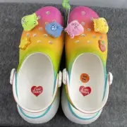 CROCS x Care Bears Crush Clog 'Light On' 210103 Size Women's 11 Men's 9 NWT