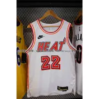 在飛比找蝦皮購物優惠-NBA 球衣 熱火 隊 Heat 22 號 巴特勒 Jimm