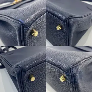 HERMES 愛馬仕 X刻 午夜藍 KELLY28 精品包 側背包 斜背包 肩背包 真皮 單品 手提包