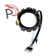 Stator For Yamaha Outboard 688-85510-10-00/11-00 75/85/90HP 15Amp 3Cyl 1988 1989